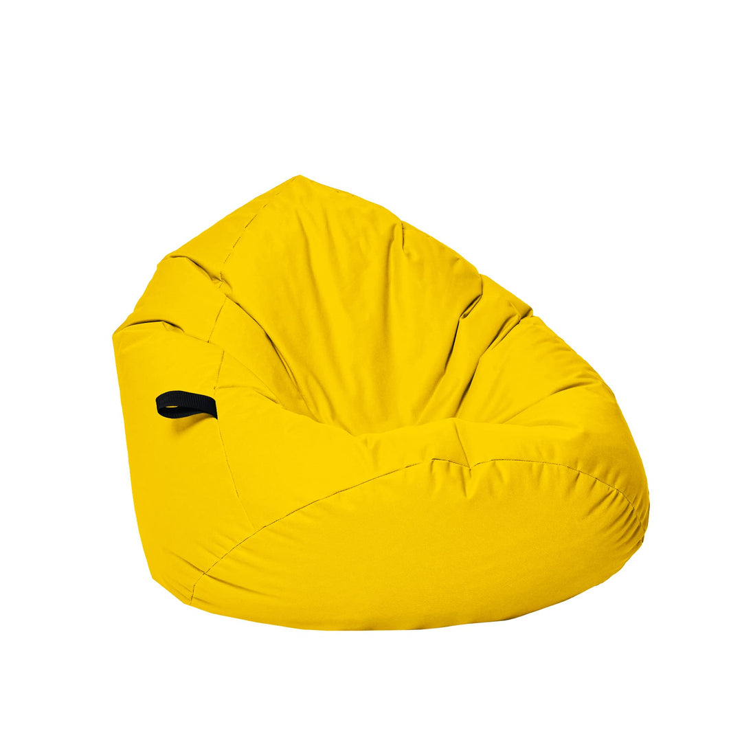 Sitzsack Tropfenform Kastanie - für Kinder &amp; Erwachsene – Indoor wie Outdoor da er Wasserfest ist– f