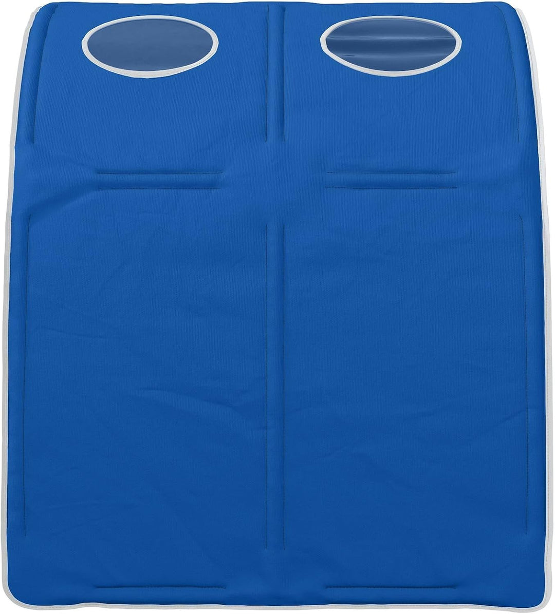 Bettunnel 2 Stück Blau 211 x 67,5 x 2 cm Polyester für Kingsize-Bett, zubehör Ersatzteil, rutschfest