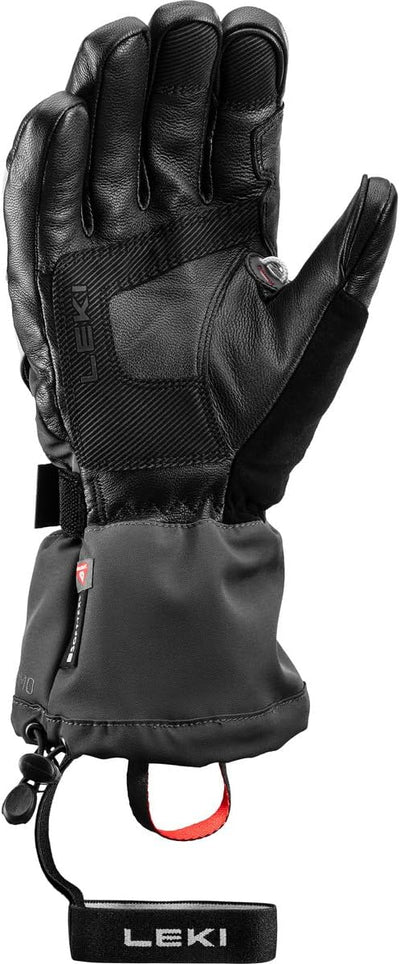 LEKI Griffin Thermo 3D Handschuhe Skihandschuhe Fingerhandschuhe black-graphite-sand EU 10.5, black-