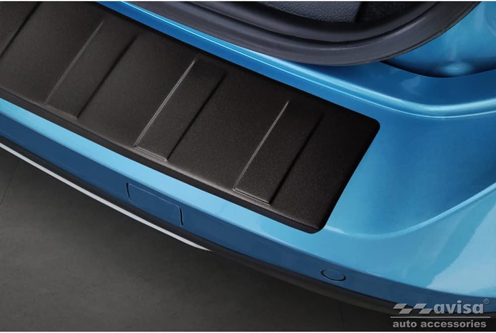 Avisa Matt-Schwarz Edelstahl Heckstossstangenschutz kompatibel mit Ford Tourneo Connect III 2022- 'R