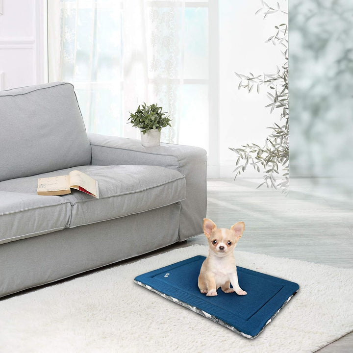 KROSER Hundebett Wasserdicht Wendbare Hundematte, Grau, 61x46 cm L 61 x B 46 x H 3 cm, L 61 x B 46 x