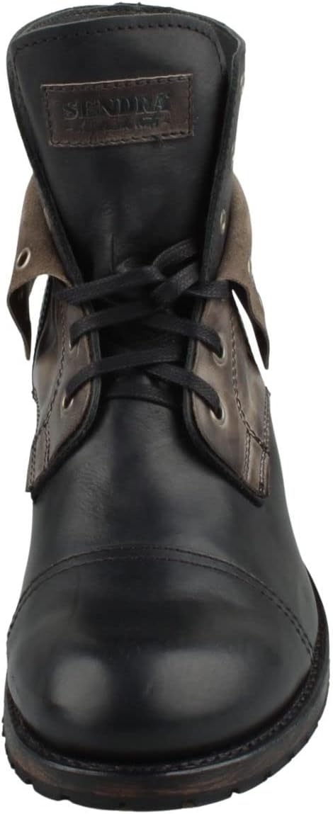 Sendra Herren Stiefel 11934 Schwarz/Grau 41 EU Schwarz Grau, 41 EU Schwarz Grau