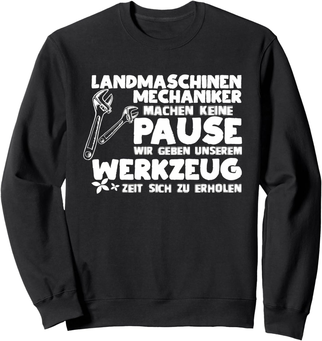Landmaschinen Mechaniker Landwirt Sweatshirt