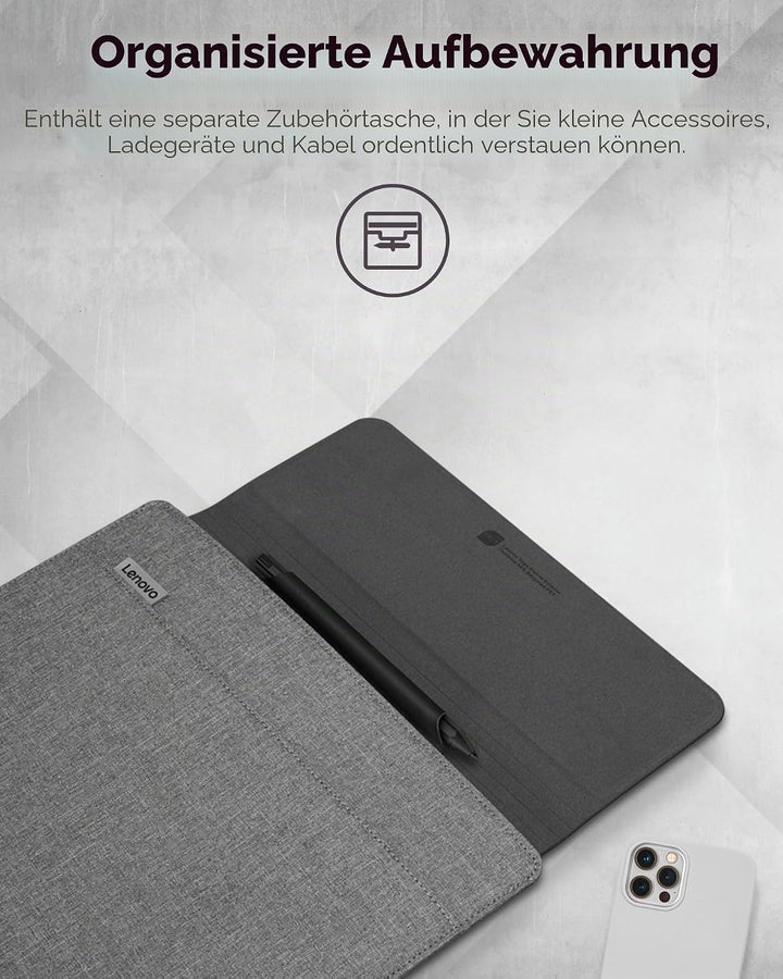 Lenovo Yoga Laptophülle|16 Zoll|Magnetverschluss|schlank & leicht, aus recycelten Materialien|Separa