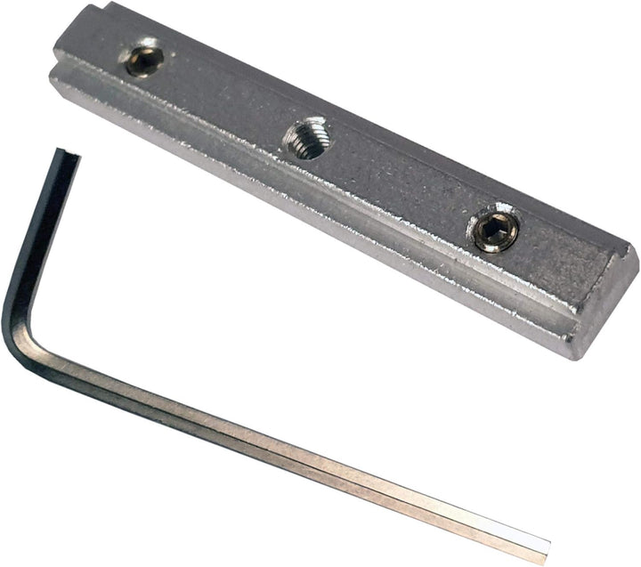 Vorhangschiene Aluminium - Weiss "3 Lauf" 120cm - Flache Gardinenschiene (7mm) - inkl. Vorhanggleite