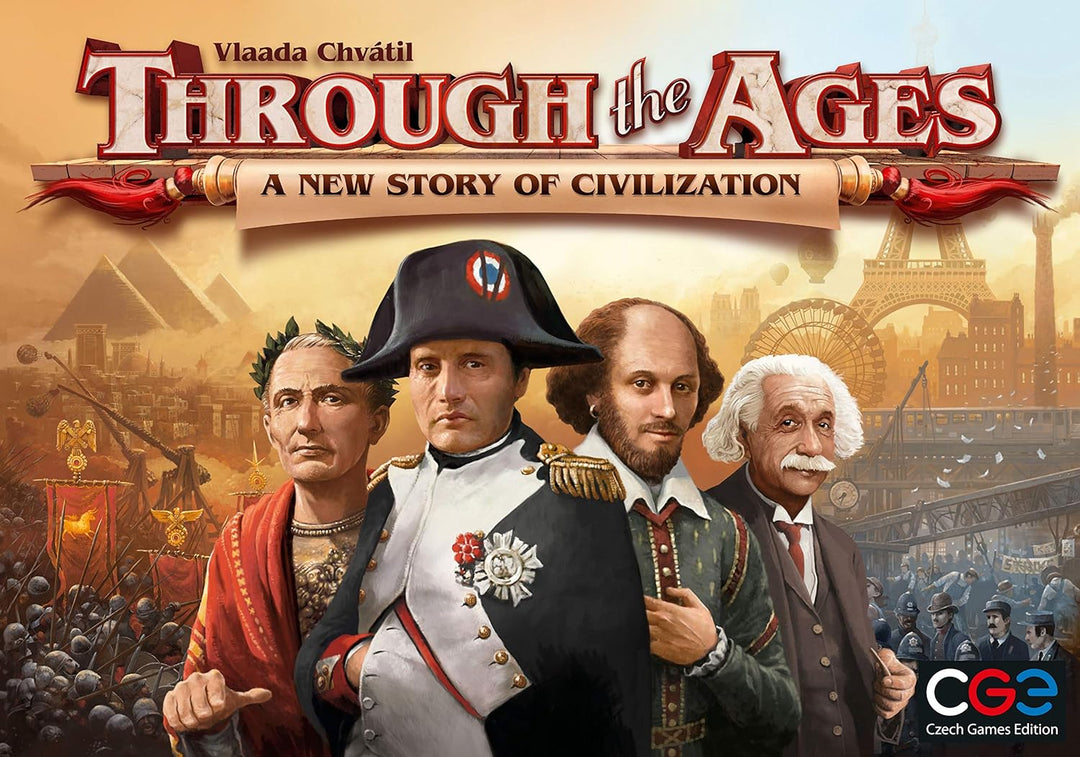 Through the Ages - A New Story of Civilization - Brettspiel ENGLISCH