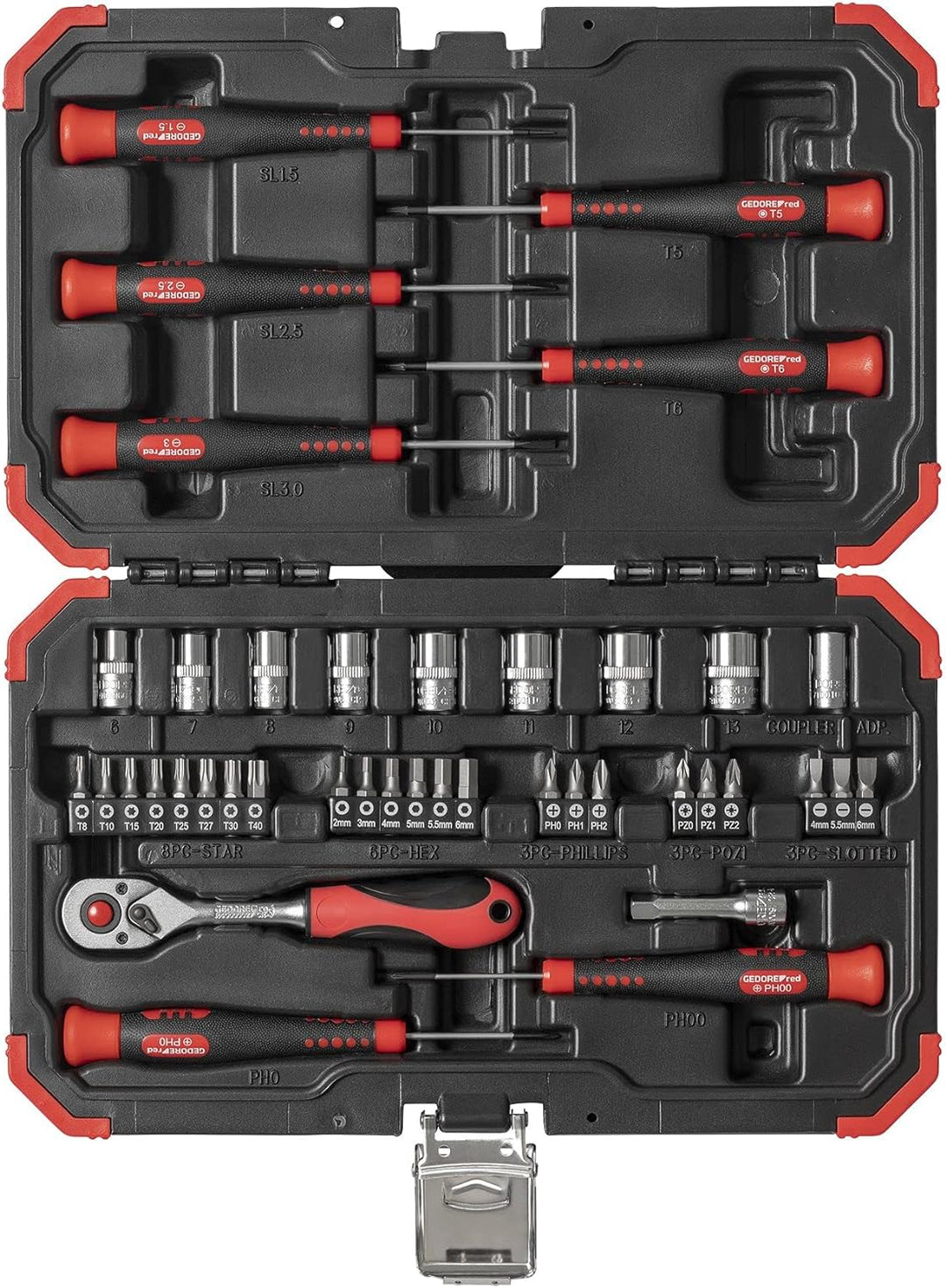 GEDORE 3304900 red R49002042 Adventskalender 2022, 42 teilig, Adventskalender für Männer, Männer Ges