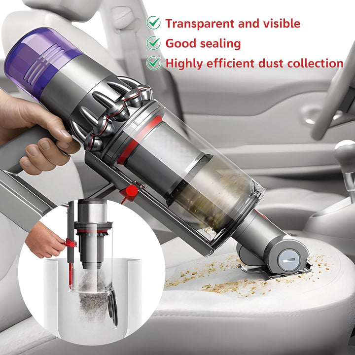Hochwertiger Ersatz-Staubbehälter für Dyson V10 SV12 SV13 SV27 Staubsauger, für Dyson Staubsauger Zu