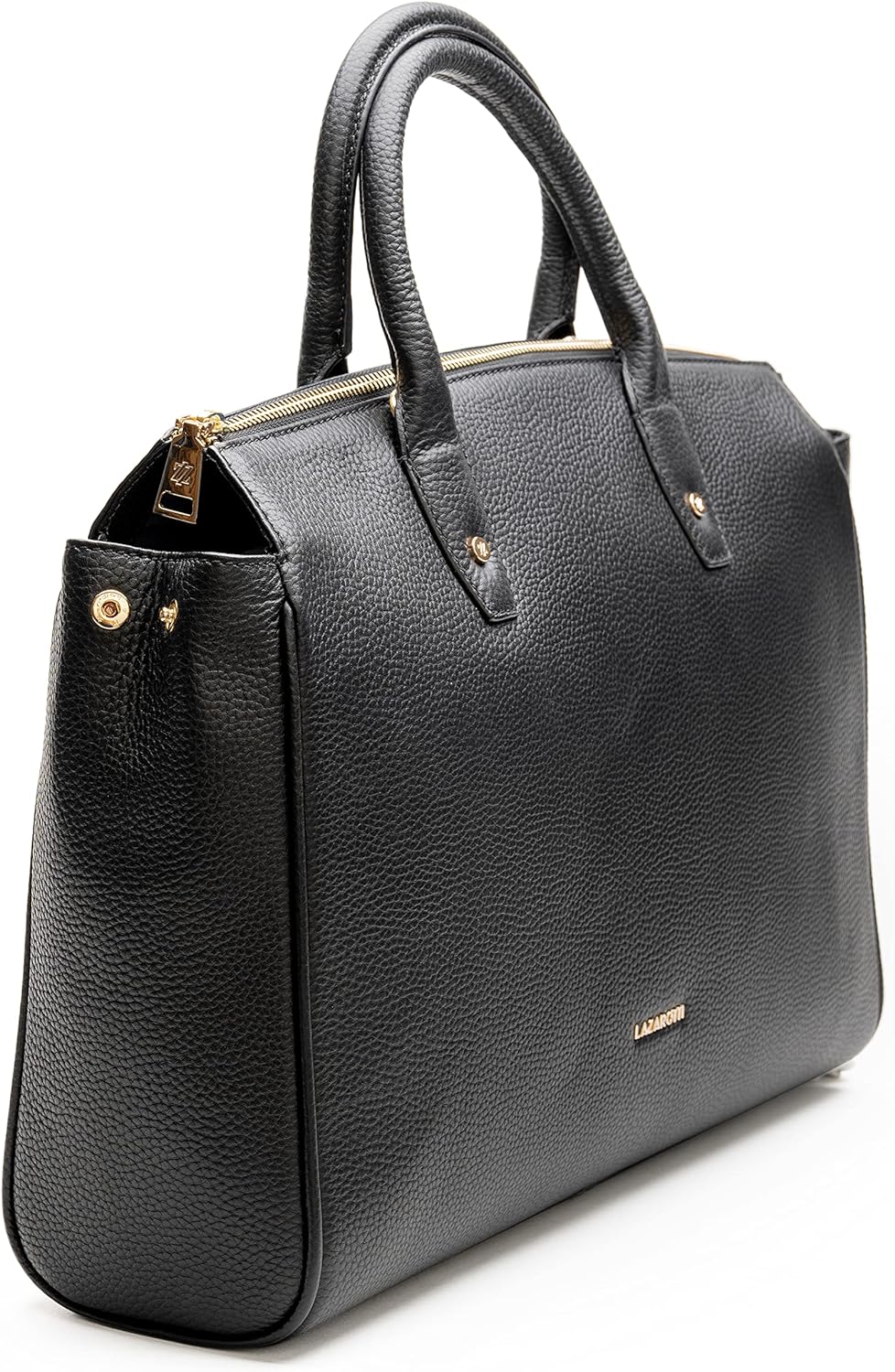 Lazarotti Bologna XL Damen Leder Handtasche | längenverstell- & abnehmbarer Tragegurt | sehr grosse