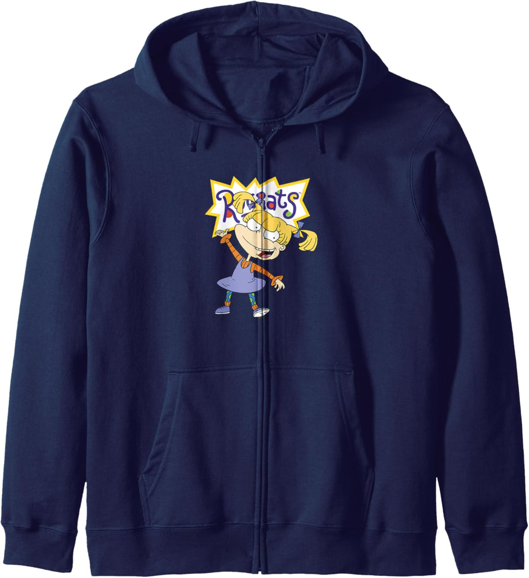 Rugrats Angelica Simple Portrait Kapuzenjacke