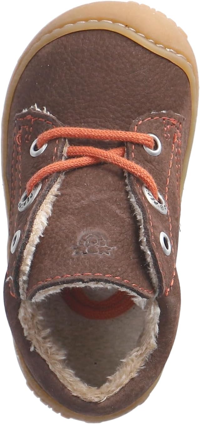 RICOSTA Mädchen und Jungen Stiefel CORANY, Kinder Lauflernschuhe, Weite: Mittel, lose Einlage, terra