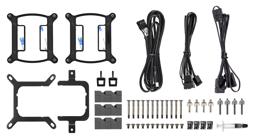 Thermaltake TH420 V2 Ultra ARGB Sync All-In-One Liquid Cooler, Schwarz 420mm Ultra ARGB Black, 420mm