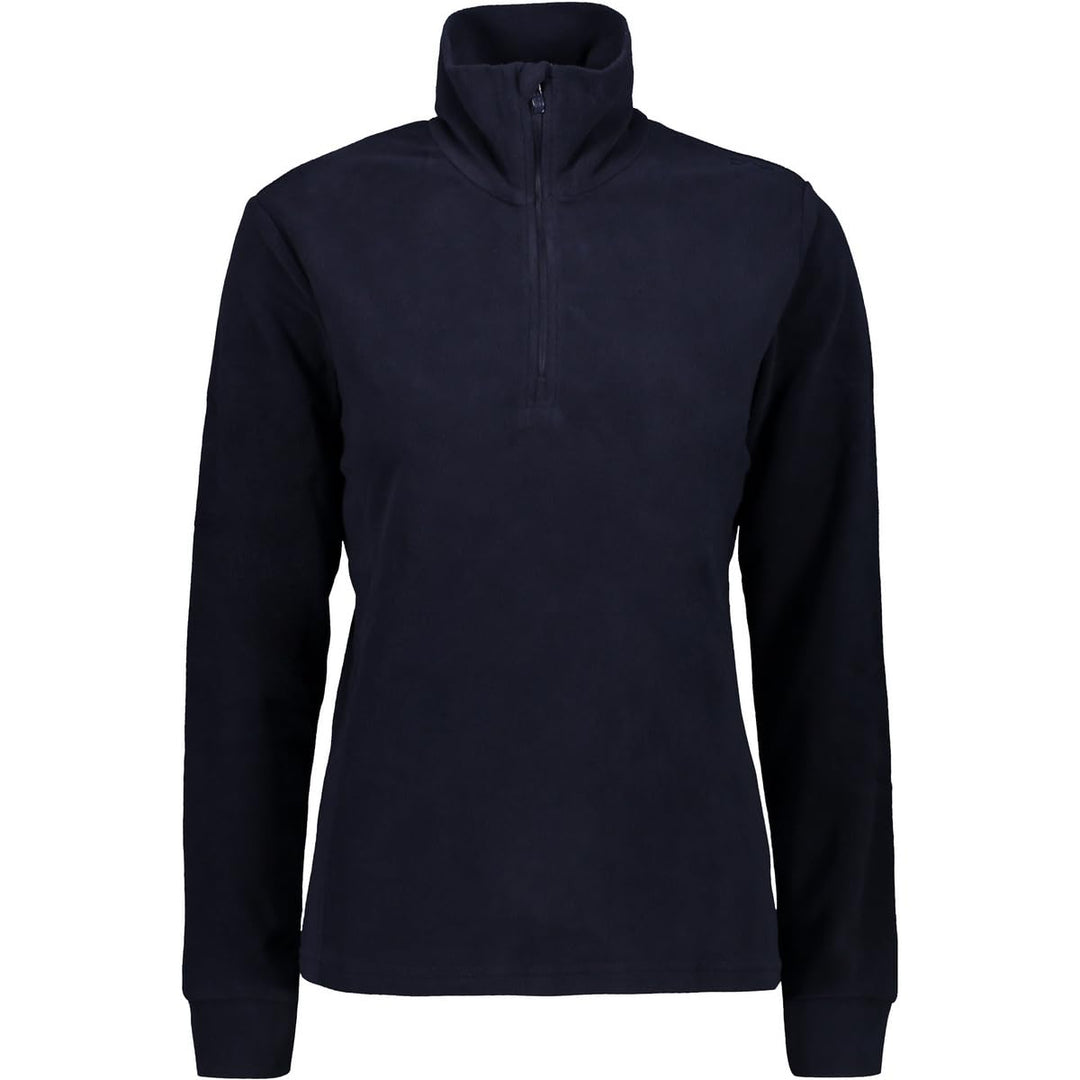 CMP Damen Funktions Fleece Sweatshirt 4XL Schwarz Blau, 4XL Schwarz Blau