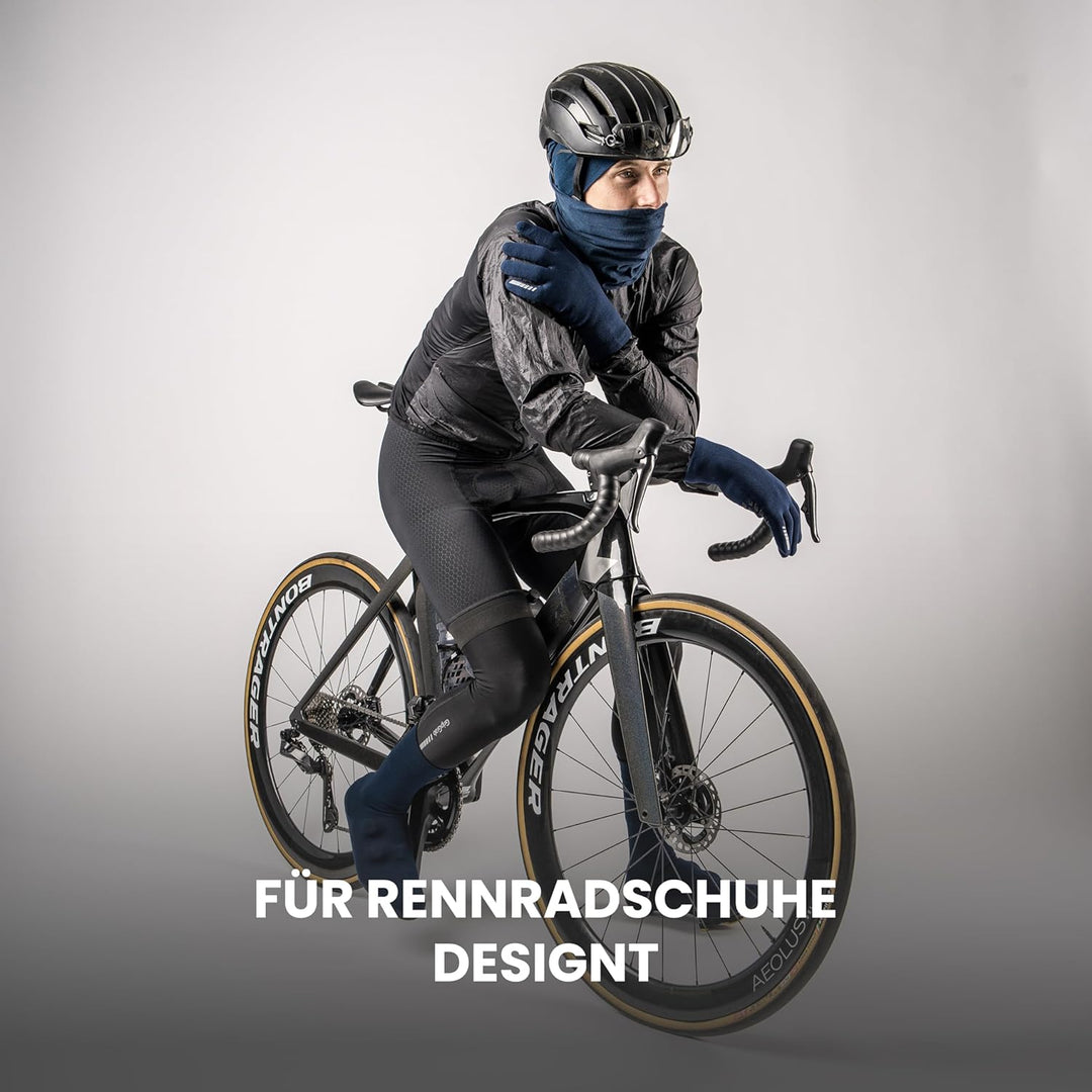 GripGrab Flandrien wasserdichte Gestrickte Rennrad Regenschutz Überschuhe Knitted Aero Radsport Über