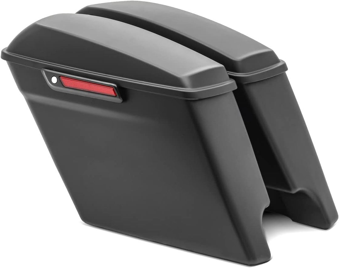 Seitenkoffer Stretched für Harley Davidson Street Glide Special 15-23 schwarz matt