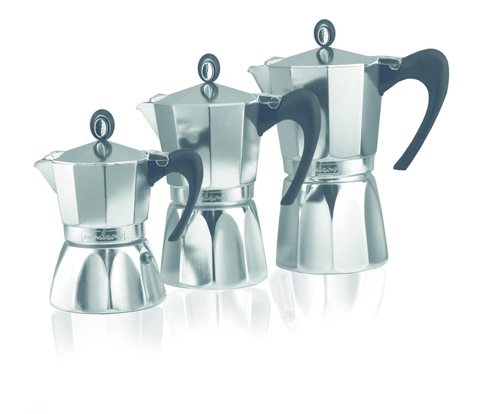 Herdkocher Espressokocher Verona Aluminium Induktion 9 Tassen