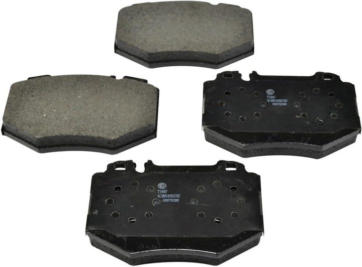 HELLA PAGID 8DB 355 011-831 Bremsbelagsatz - T1497 - Dicke/Stärke: 17.3mm - Bremssystem: Brembo - fü