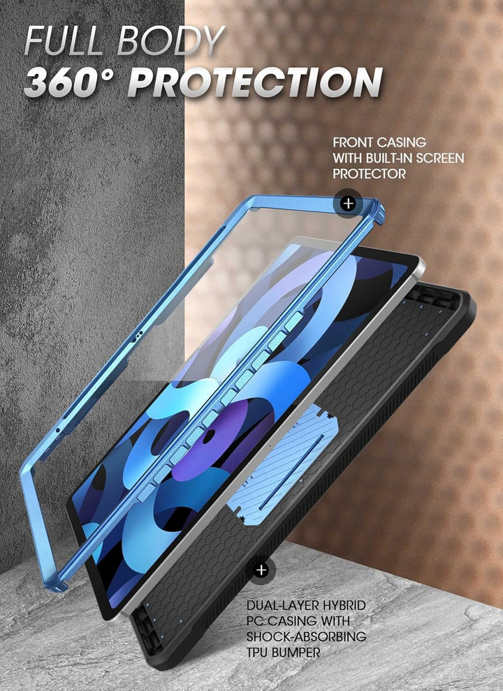 SUPCASE Unicorn Beetle Pro Hülle für iPad 10.9" (2022), Bumper Case 360 Grad Schutzhülle Cover mit i