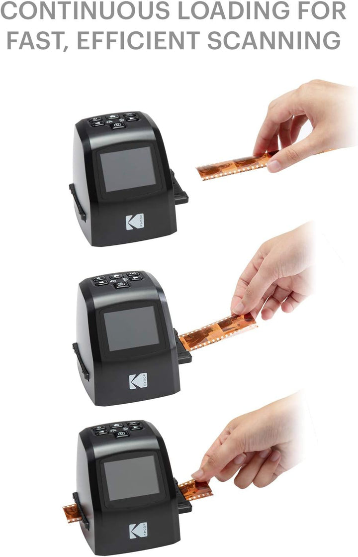 KODAK Mini digitaler Film- und Diascanner – konvertiert Filmnegative und Dias von 35 mm, 126, 110, S