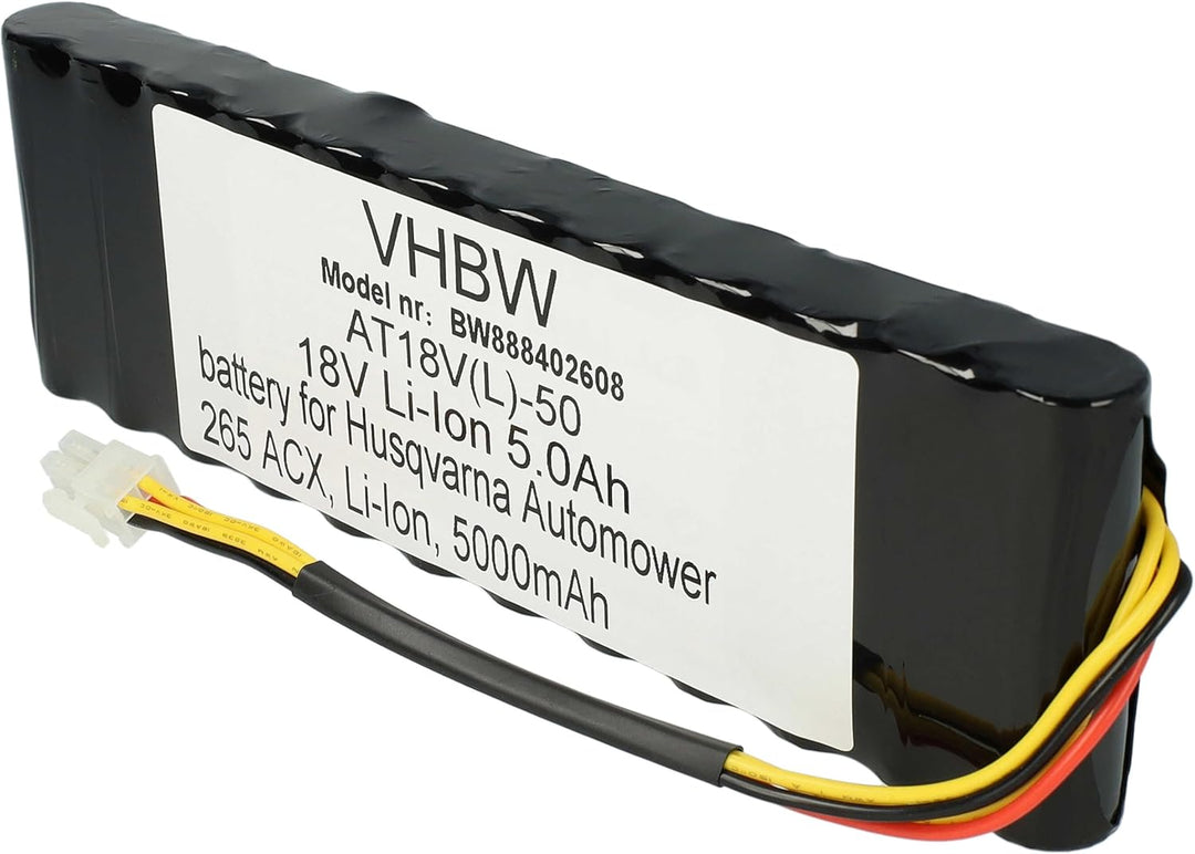 vhbw Akku kompatibel mit Husqvarna Automower 265 ACX 2014, 265 ACX 2013, 265 ACX 2012, 265 ACX Rasen
