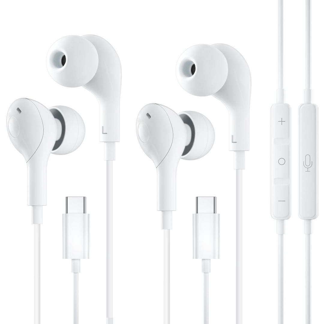 𝐀𝐩𝐩𝐥𝐞 Kopfhörer mit Kabel für iPhone 17 Pro, [MFi Zertifiziert] USB C Kopfhörer Typ C In-Ear Kopfhör