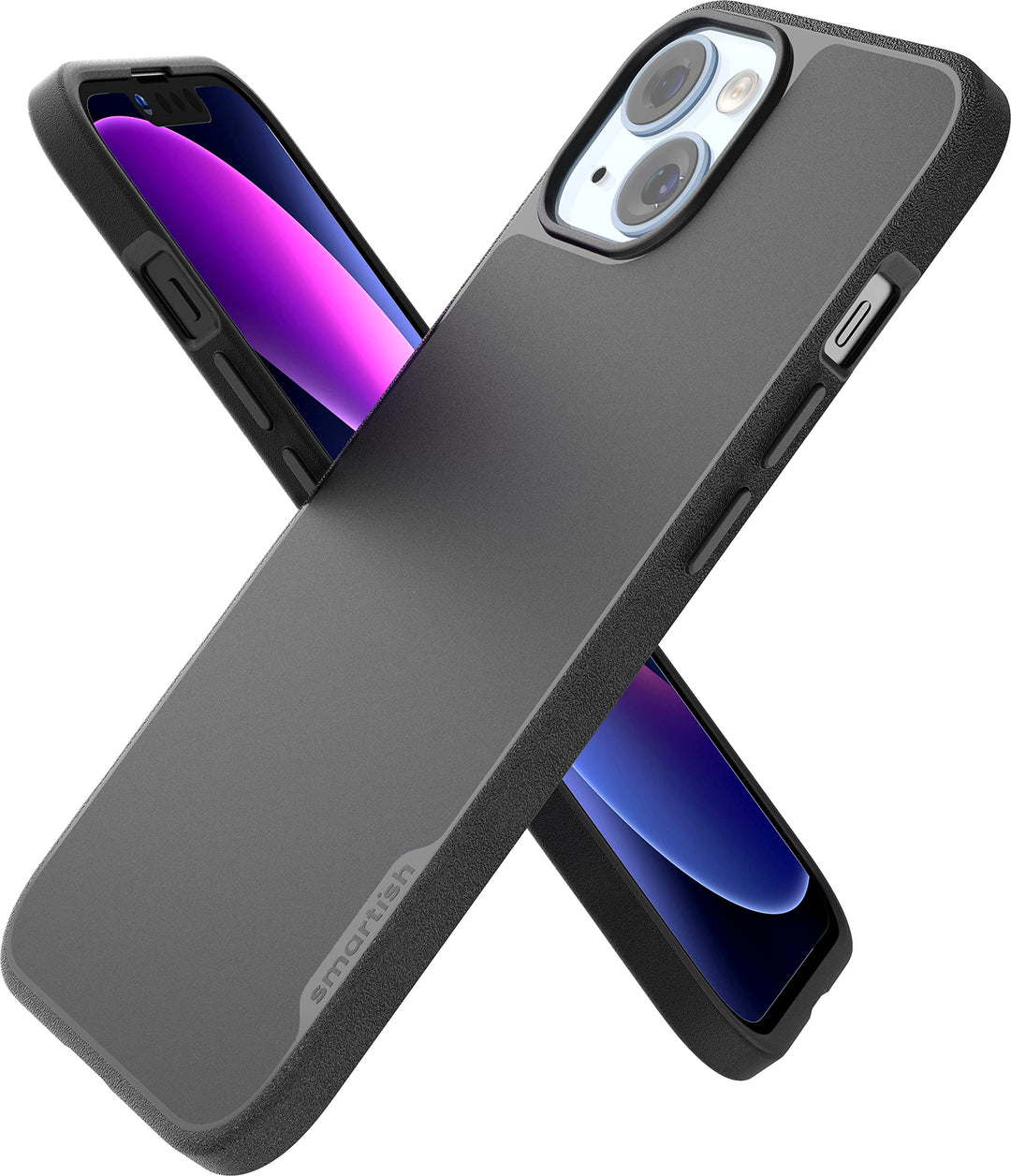 Smartish Schutzhülle für iPhone 14 – Gripmunk kompatibel mit MagSafe [leicht und schützend] Dünne Gr