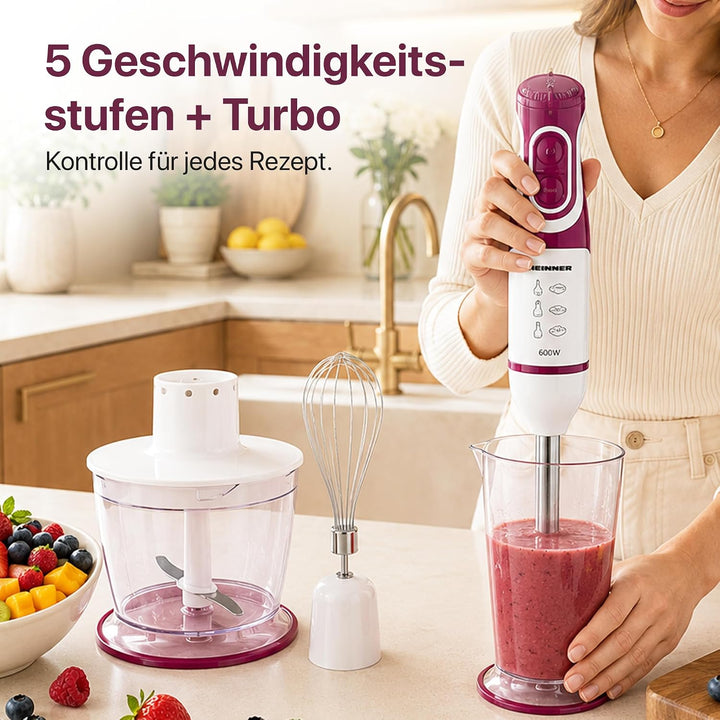 Hand Blender Heinner CHARM HB-600BG