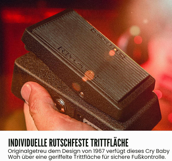 Jim Dunlop JD-CBM535Q Effektpedal für Cry Baby WAH Mini Gitarre