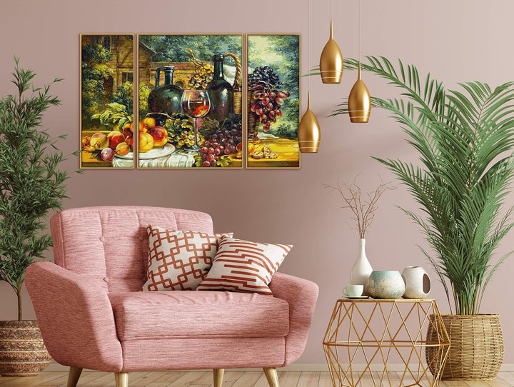 Schipper 609260847 Malen nach Zahlen - Stillleben mit Weintrauben - Bilder malen für Erwachsene, ink