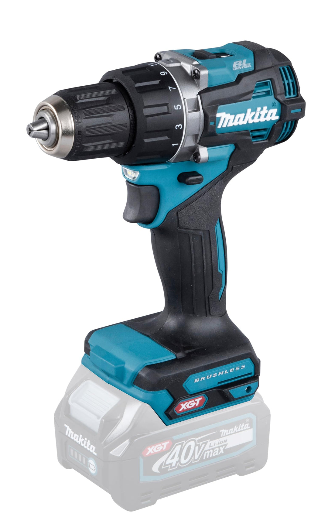 makita DF002GZ Bohrschrauber 40V max. (ohne Akku, ohne Ladegerät) Akku Bohrschrauber