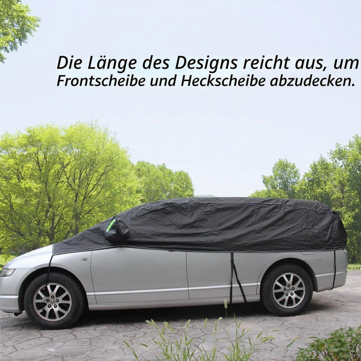 BEXITA Halbgarage Auto Winter Abdeckplane Wasserdichte Outdoor Auto Autoabdeckung Halbe Autoplane Ve