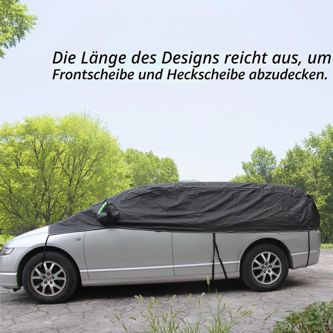 BEXITA Halbgarage Auto Winter Abdeckplane Wasserdichte Outdoor Auto Autoabdeckung Halbe Autoplane Ve