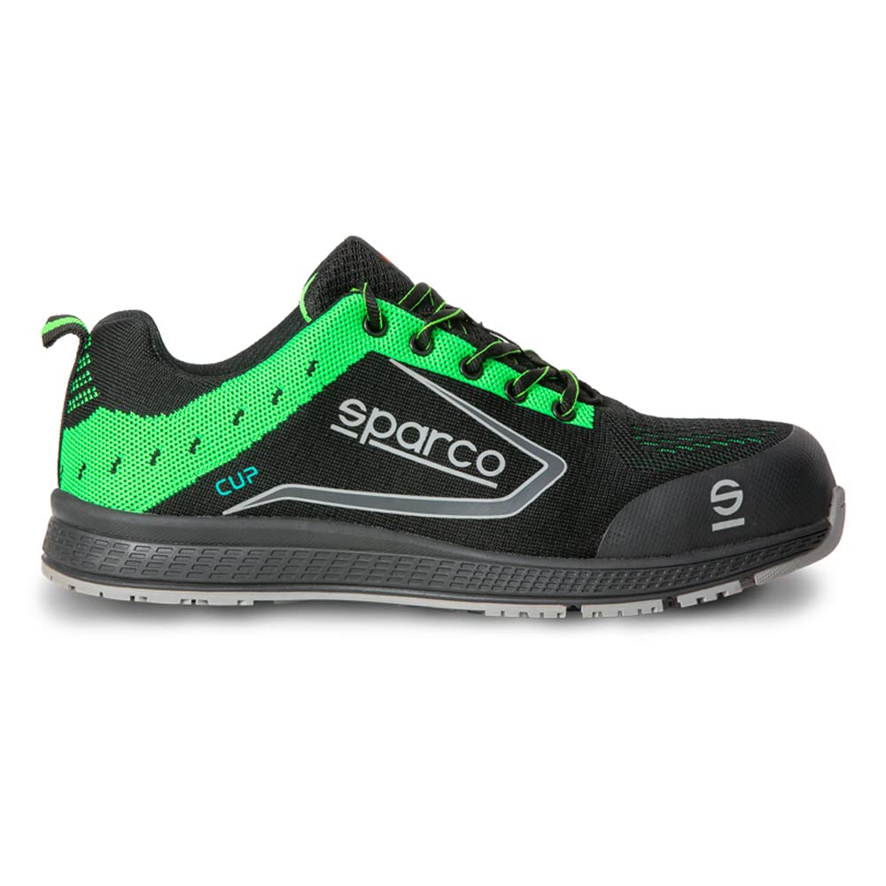 Sparco Unisex Cup Industrial Shoe, Black, 40 EU
