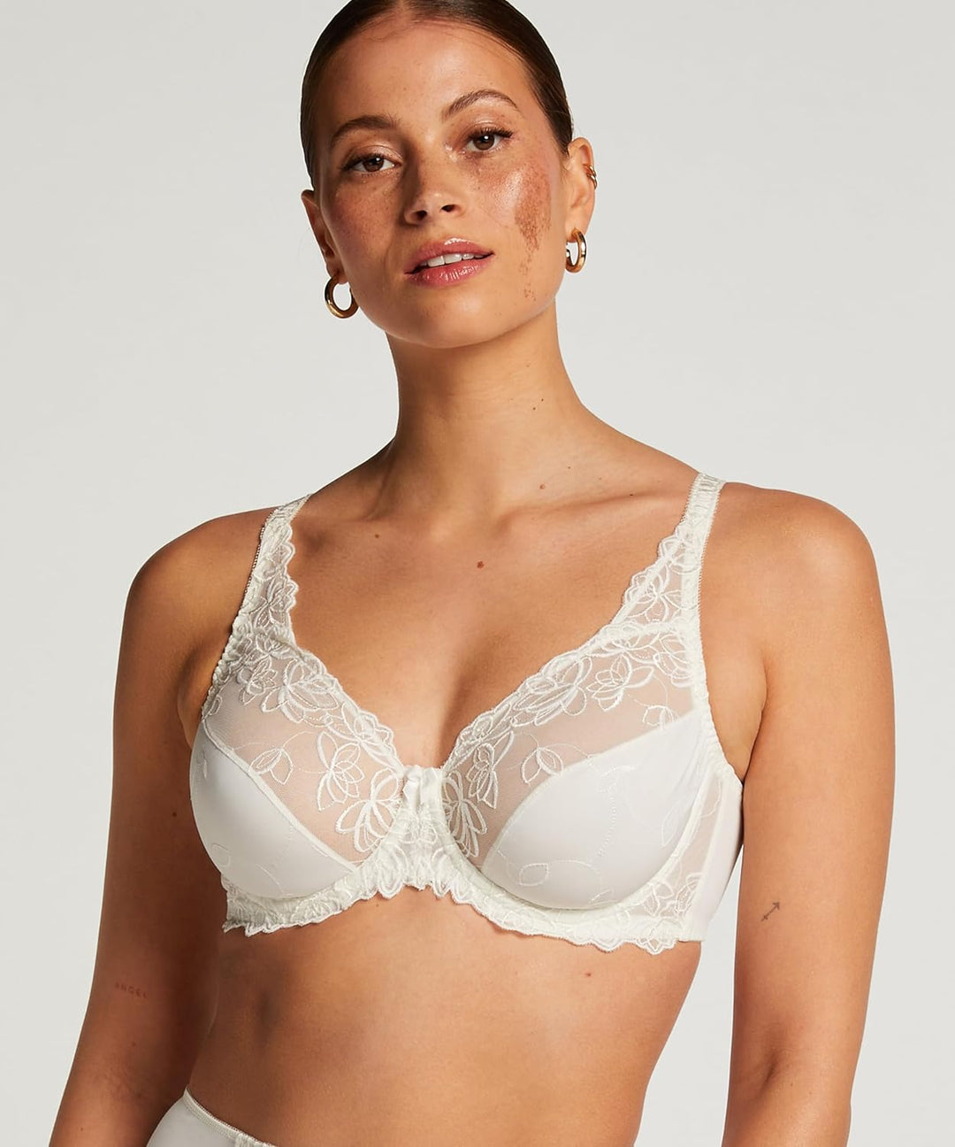 Hunkemöller Unwattierter Bügel-BH Diva 75C Off White, 75C Off White