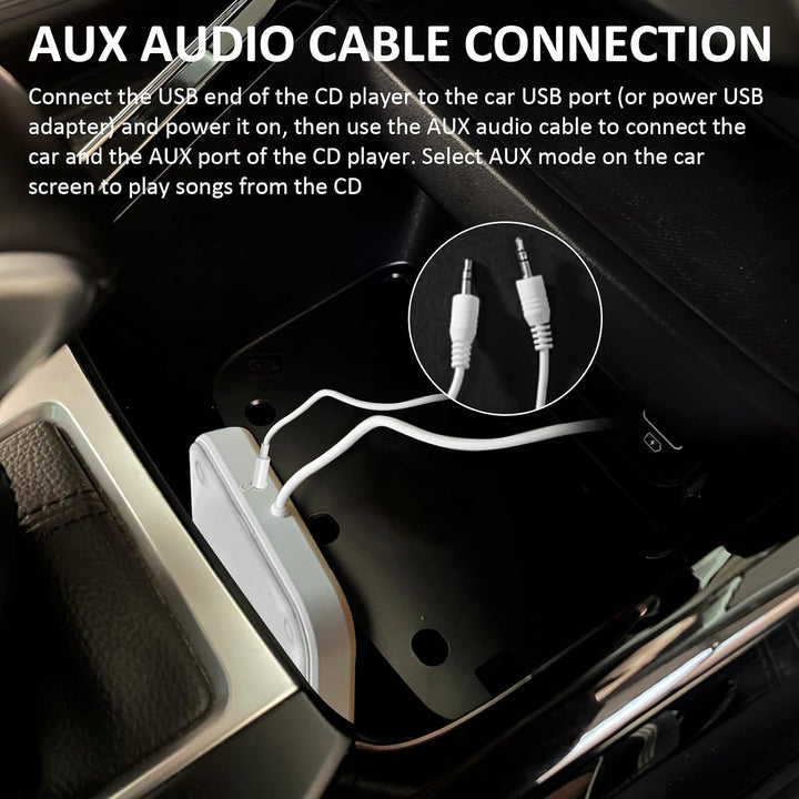 Auto CD Player Laufwerk mit USB-Anschluss - Extern Universal CD Player