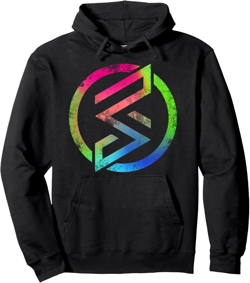 Marvel Rising Secret Warriors Neon Gradient Logo Pullover Hoodie