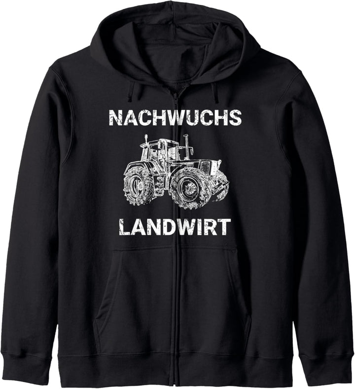 Nachwuchs Landwirt Trecker Sohn Traktor für Kinder Geschenk Kapuzenjacke
