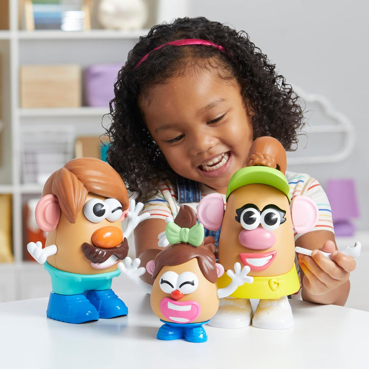 Potato Head Gestalte Deine Kartoffelkopf-Familie Spielzeugset, Kartoffelfarbe, Familie