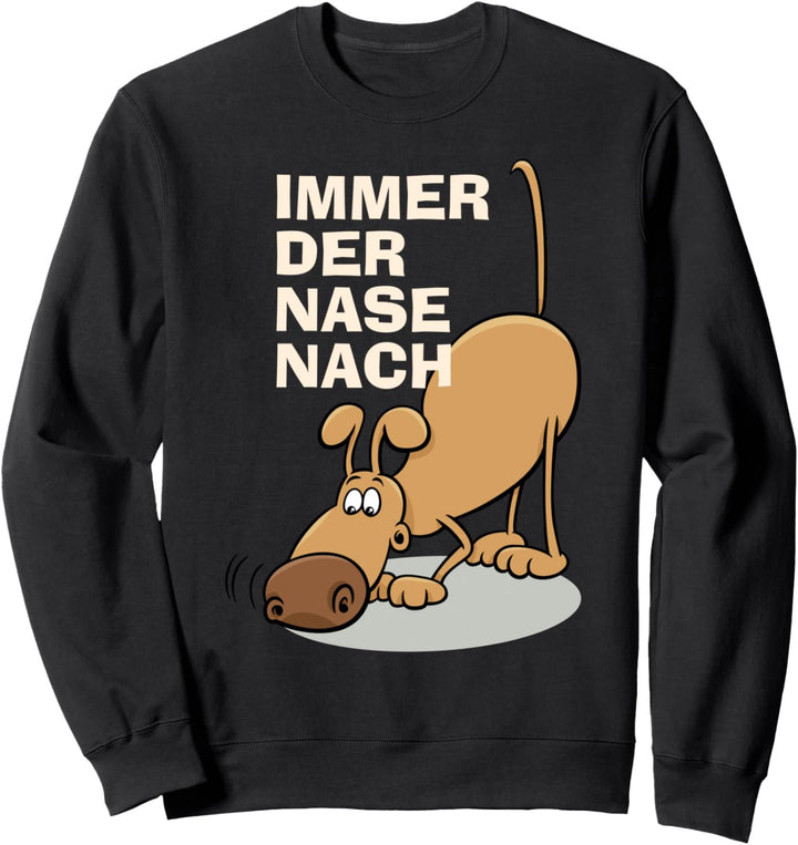 Mantrailing Mantrailer Team Hund Hundesport Rettungshund Sweatshirt