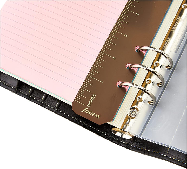 Filofax Malden A5 Organiser Black 2021, 21-028623 Schwarz, Schwarz