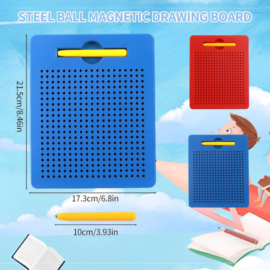 AIVORO 2 Stück Kinder Magnetische Zeichenbretter: Kinderdas Magische Magnetspiel - Kleines Magnetisc