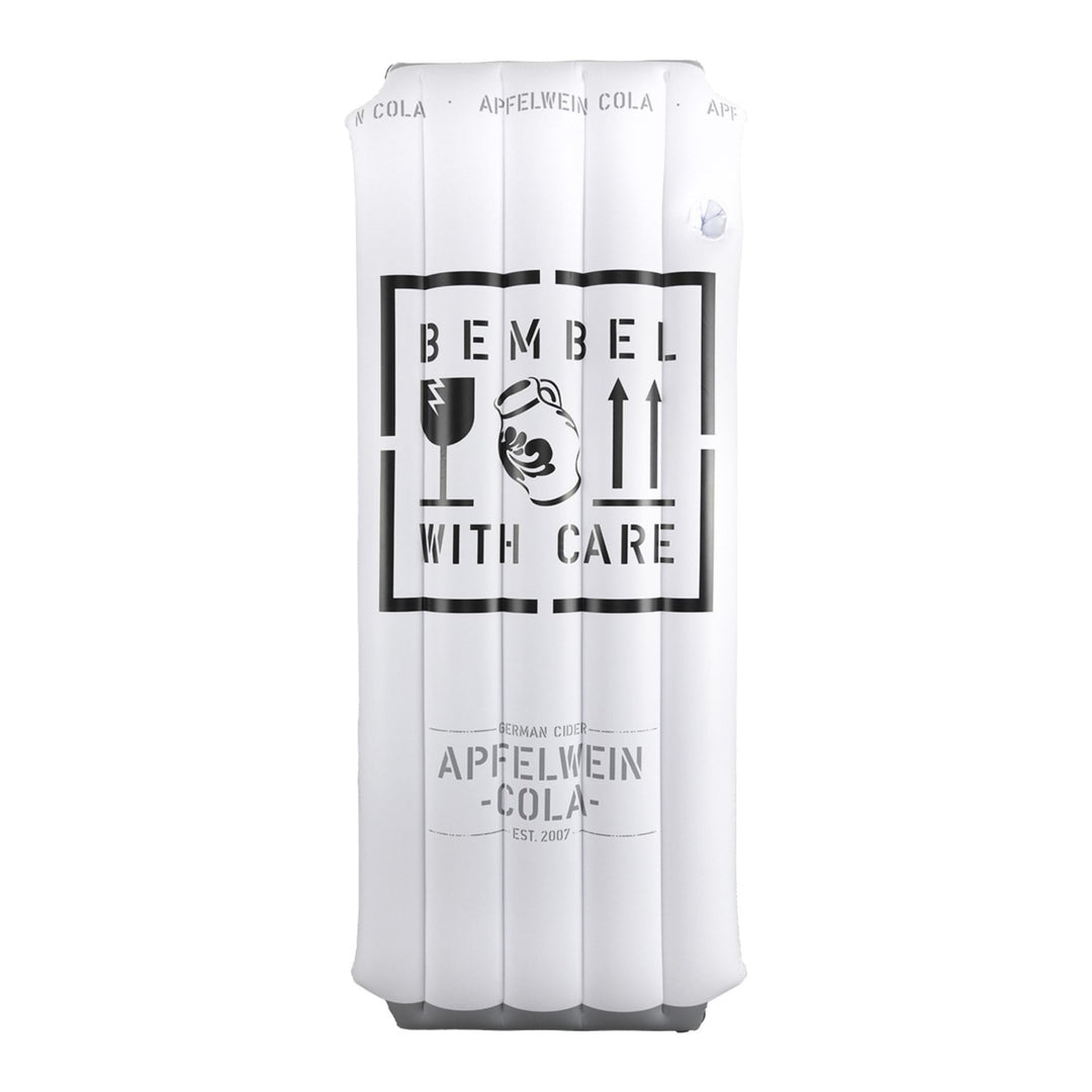 BEMBEL WITH CARE - Pool-Luftmatratze - Design: Apfelwein-Cola Dose