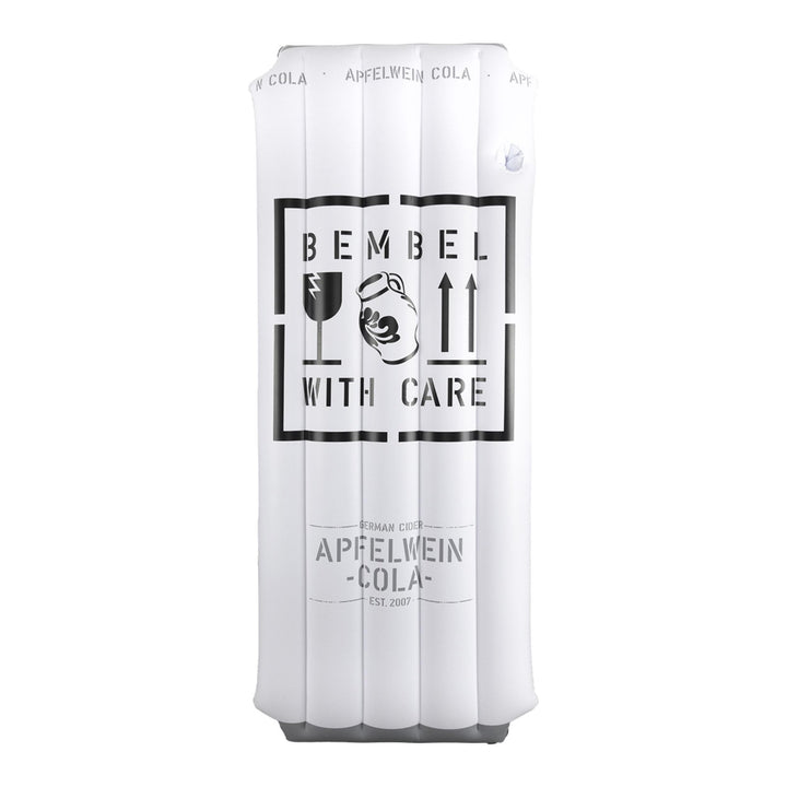 BEMBEL WITH CARE - Pool-Luftmatratze - Design: Apfelwein-Cola Dose