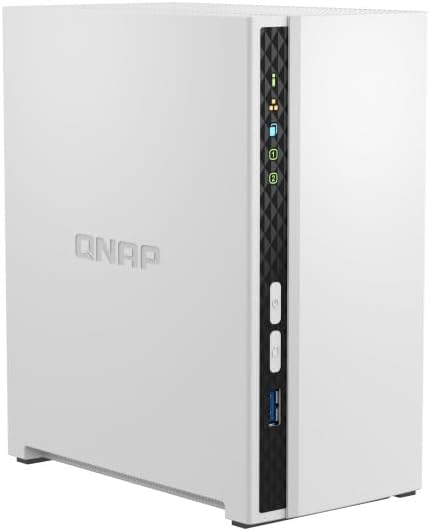 Qnap TS-233 ARM 4-Core Cortex-A55 2,0GHz Prozessor, 2 GB onboard (Nicht erweiterbar) 4TB Bundle mit