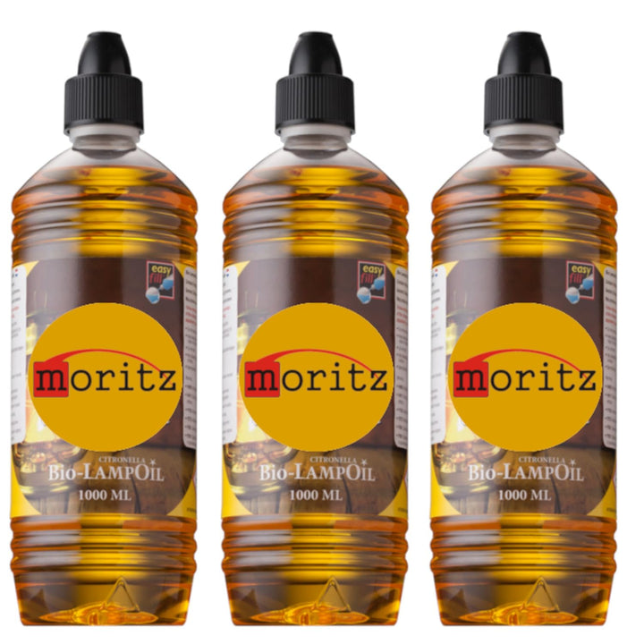 Moritz Bio Lampenöl Citronella Biologisches Lampenöl 3 Liter, 3