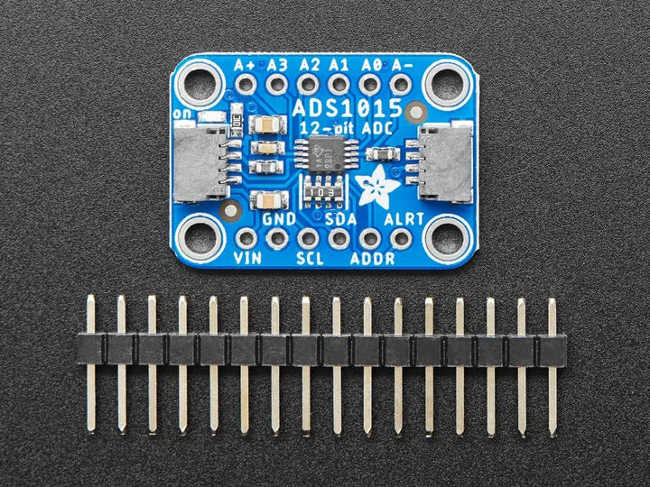 Adafruit ADS1015 12-Bit ADC - 4 Channel with Progrmmable Gain Amplifier