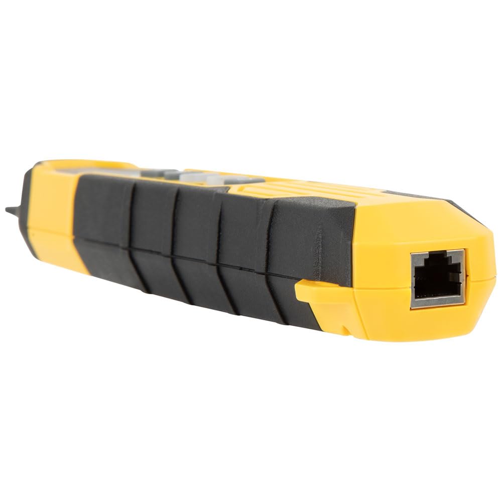 Klein Tools VDV500-223 Digitale Sonde mit LED-Arbeitsleuchte für Ethernet, Internet, Telefon, Lautsp