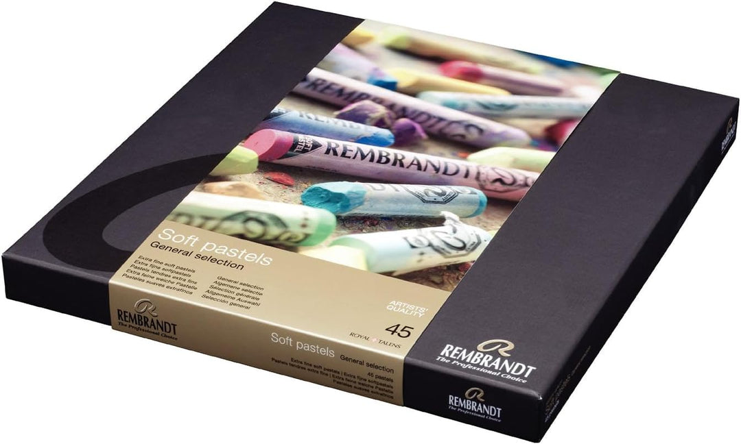 Rembrandt Weiche Pastellkreiden - Box mit 45 Farben