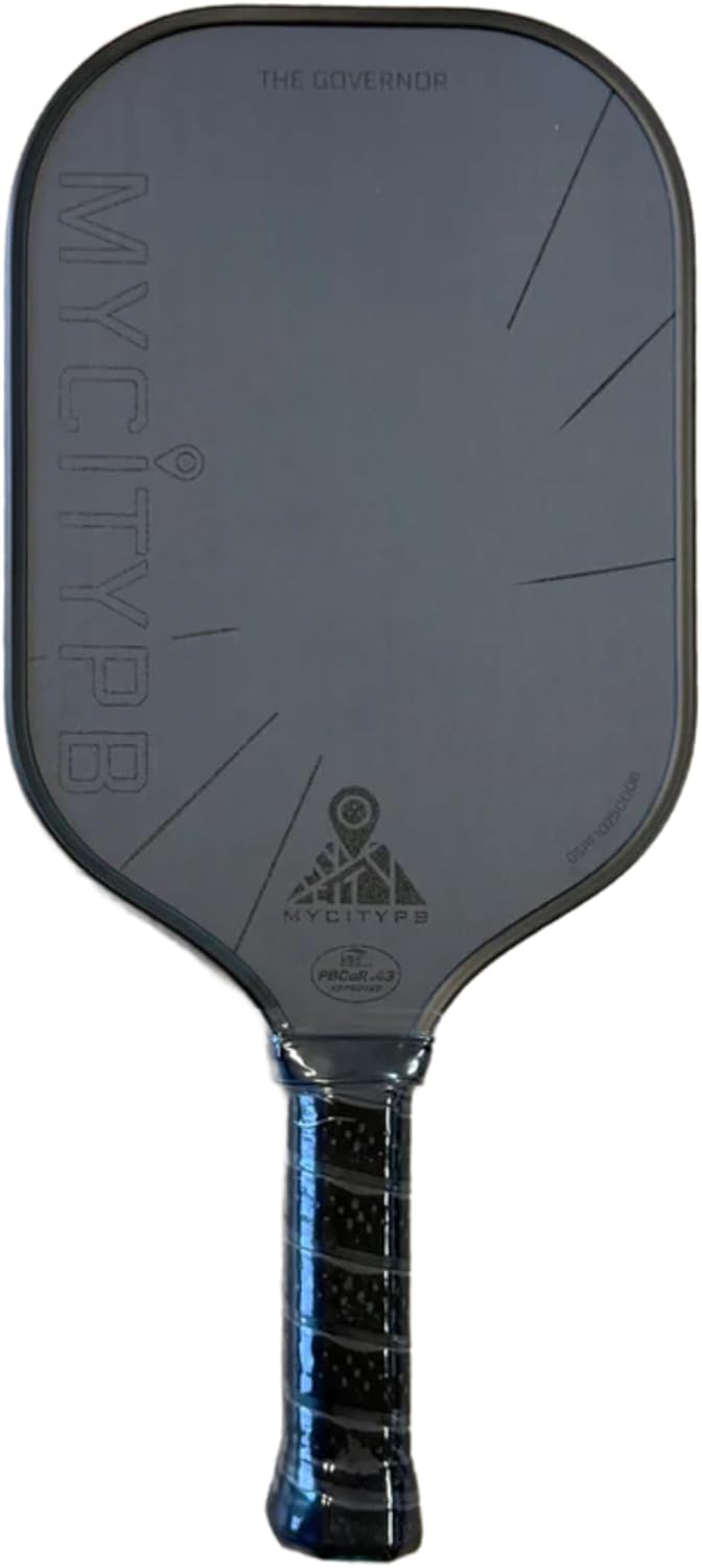 Pickleball Schläger Governor Blackout Special Edition, USAP Zertifiziert, 42x18cm, 14cm Griff, Rohko