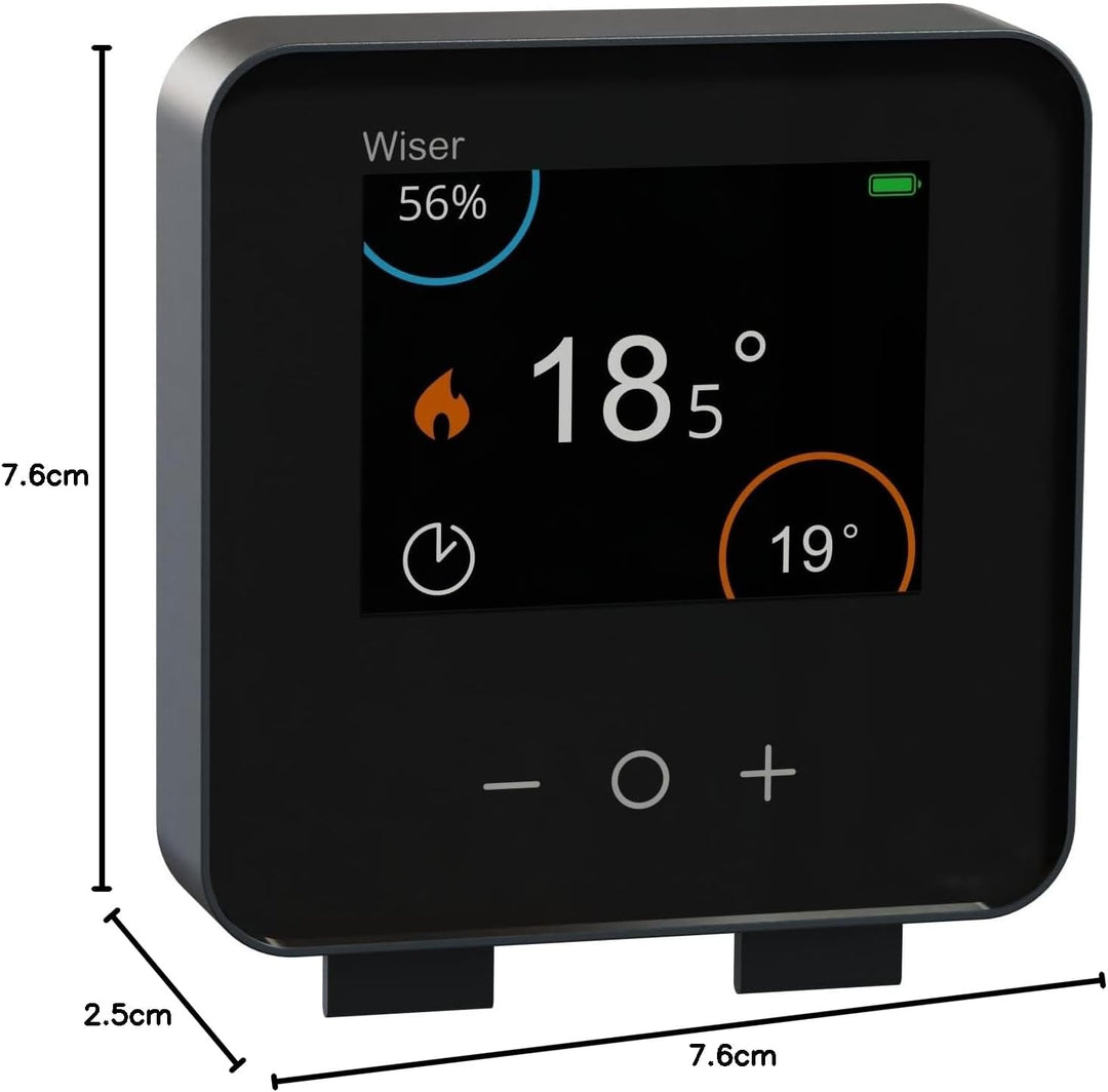 Schneider Electric CCTFR6401 Wiser Smart Home Raumthermostat zur Steuerung smarter Heizkörperthermos